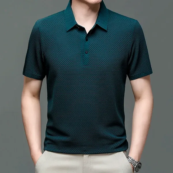 Poloshirt, Herren-Polo, Sommer-Polo, atmungsaktives Polo, cooles Poloshirt