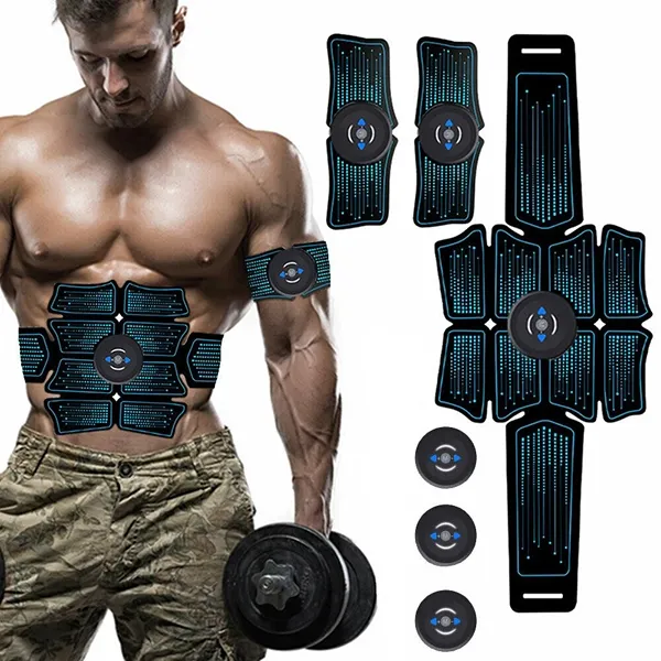 Bauchmuskelstimulator, Bauchmuskelgürtel, Bauchmuskeltrainer, Vibrationsgürtelmaschine, EMS-Gürtel, Vibrationsgürtel, Bauchmuskelstimulator