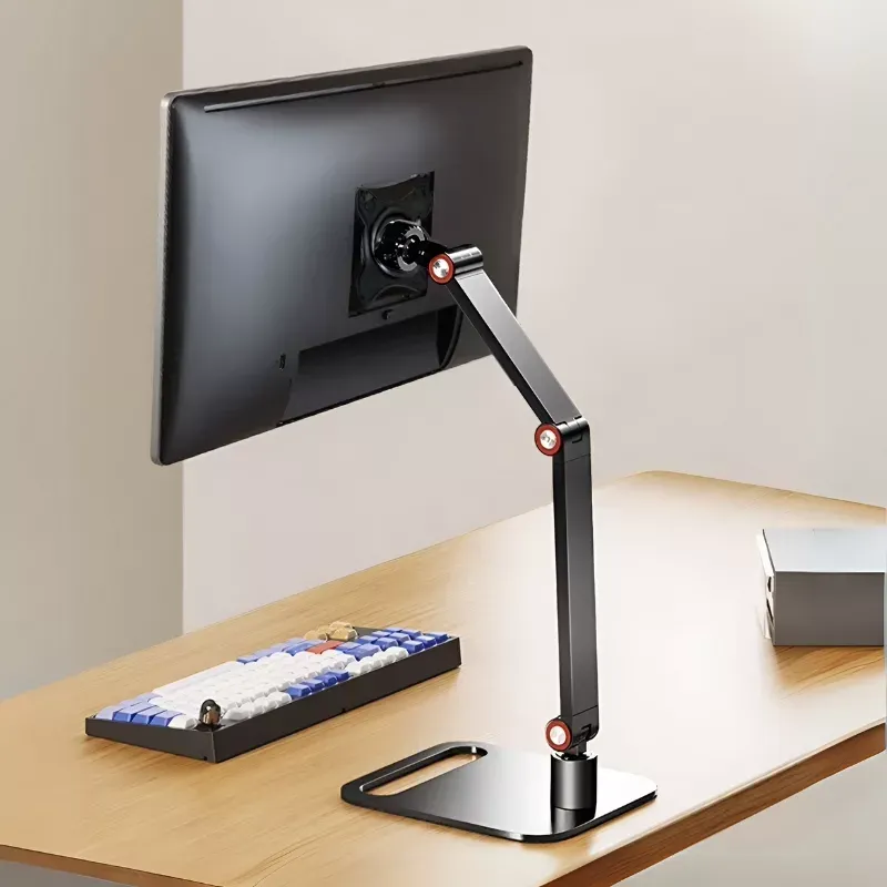 monitor holder, portable monitor holder, screen holder, monitor arm, monitor desk stand