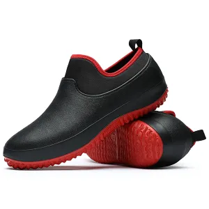 Schuhe zum Hineinschlüpfen, wasserdichte Schuhe, Arbeitsschuhe, Sicherheitsschuhe, Gartenschuhe, Restaurantschuhe, ölbeständige Schuhe