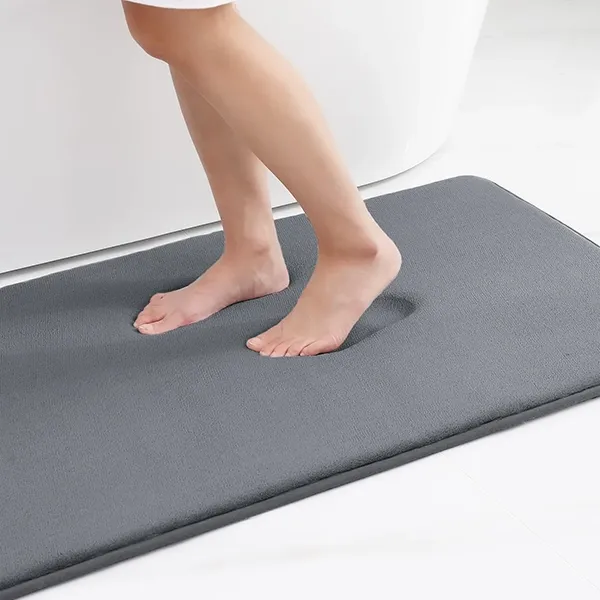 Badematte, Badematte, Badteppich, Badteppich, Memory Foam Badematte, rutschfeste Badematte, Memory Foam Teppich, schnell trocknende Badematte