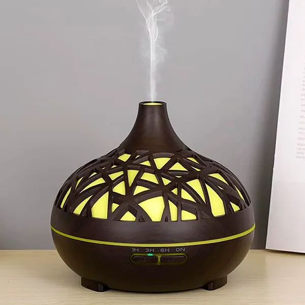 Luftbefeuchter, Diffusor für ätherische Öle, Aromatherapie-Diffusor, Luftbefeuchter, Holzbefeuchter