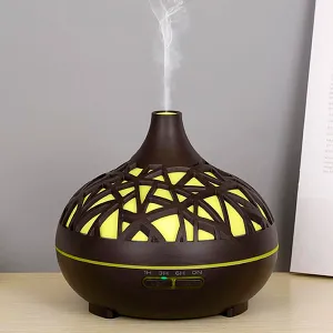 Luftbefeuchter, Diffusor für ätherische Öle, Aromatherapie-Diffusor, Luftbefeuchter, Holzbefeuchter