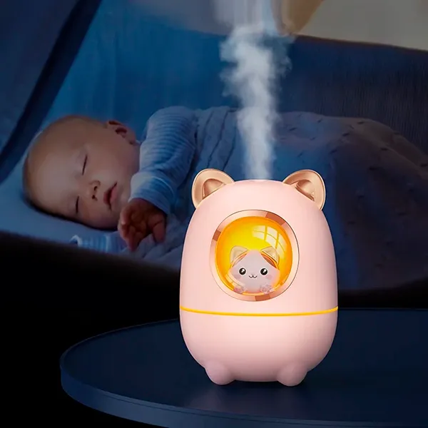 Luftbefeuchter, Aromadiffusor, Luftbefeuchter, Raumbefeuchter, Baby-Luftbefeuchter, süßer Luftbefeuchter, Nachtlicht-Luftbefeuchter, Katzen-Luftbefeuchter