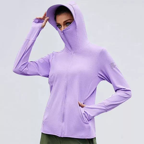 Kapuzenjacke, UV-Schutzjacke, Sonnenschutzjacke