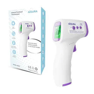 thermometer, infrarotthermometer, stirnthermometer, temperaturpistole, temp gun, berührungsloses thermometer, temperaturmessgerät, digitales thermometer