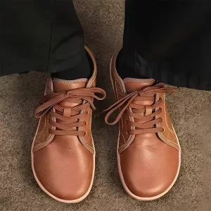 Zero Drop Lederschuhe Barfuß-Sneaker