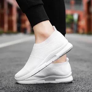 Damen-Sneaker, Slip-On-Sneaker, Lauf-Sneaker, leichte Sneakers, Mesh-Sneaker, atmungsaktive Sneakers