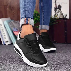 Frauen Turnschuhe, Plattform Turnschuhe, Keil Turnschuhe, Freizeitschuhe, Freizeit-Sneaker