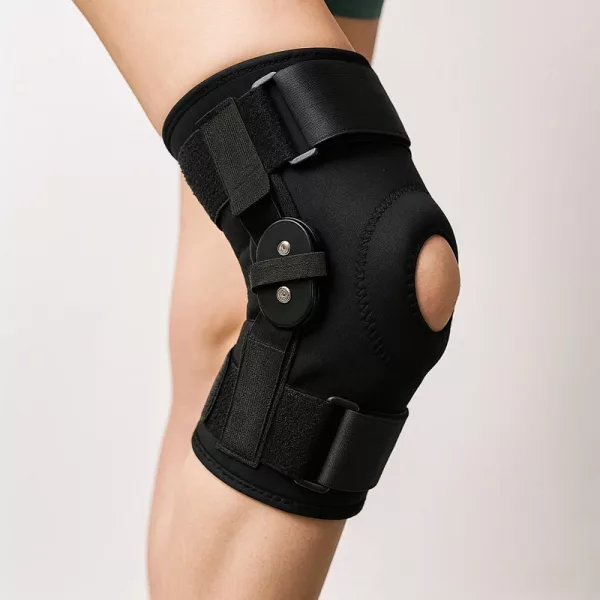 knee support brace, knee brace with side stabilizers