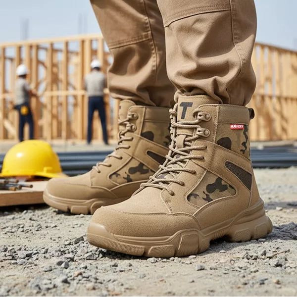 safety work shoes, indestructable boots, steel toe work shoes, safety shoes, tactical boots